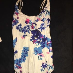 Floral one piece bikini